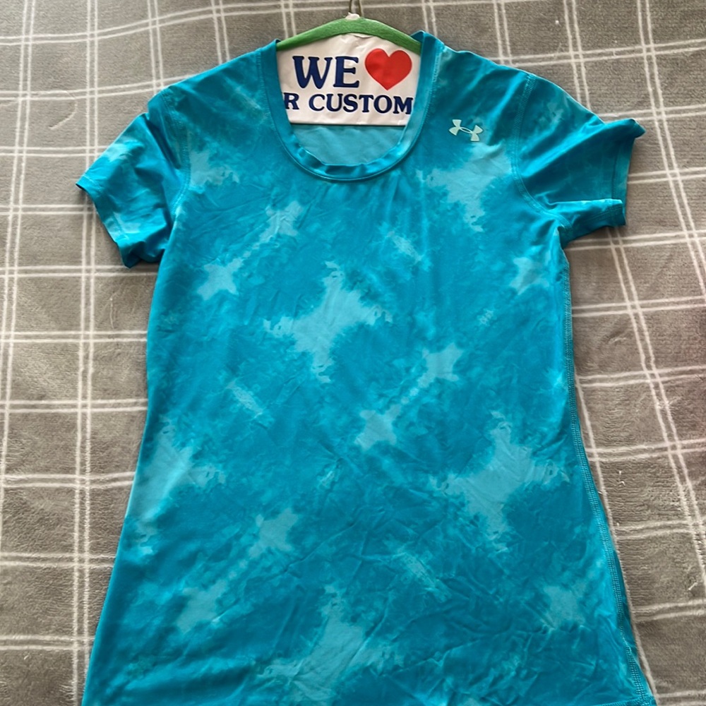 Under Armour Blue Tye Dye Shirt